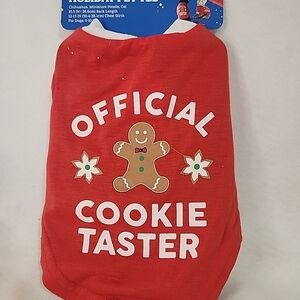 Vibrant Red Dog Shirt